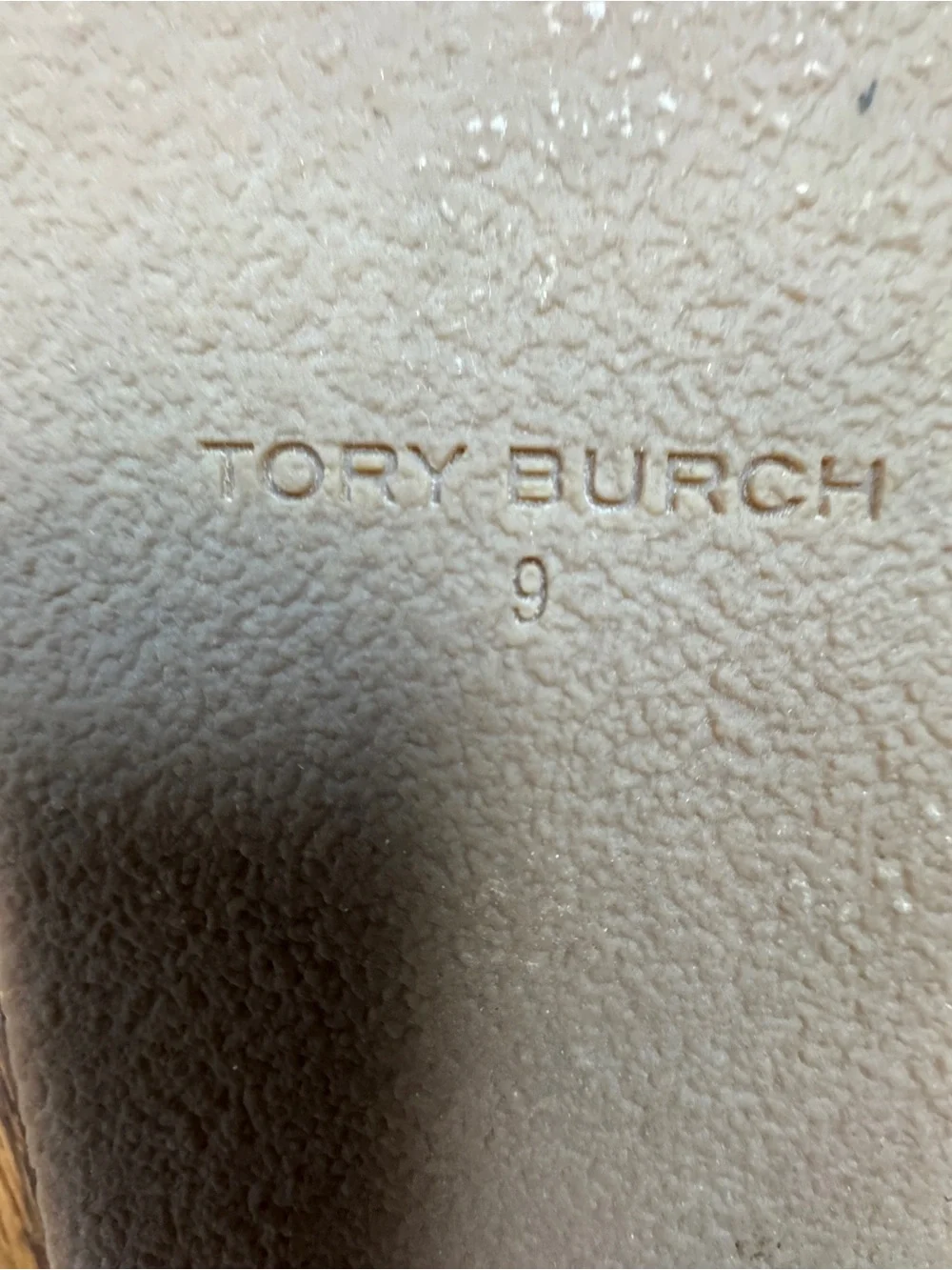 Tory Burch Miller Cloud Thong Sandals Brown Women’s 9